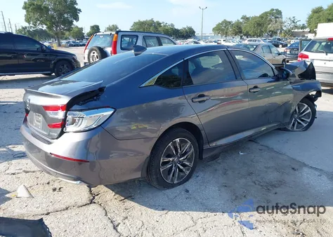 2020 Honda Accord Hybrid from USA, damaged, VIN 1HGCV3F15LA013424
